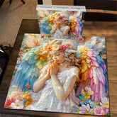 Flower Crown Angel Jigsaw Enigini 1000 pezzi